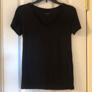 Black v-neck